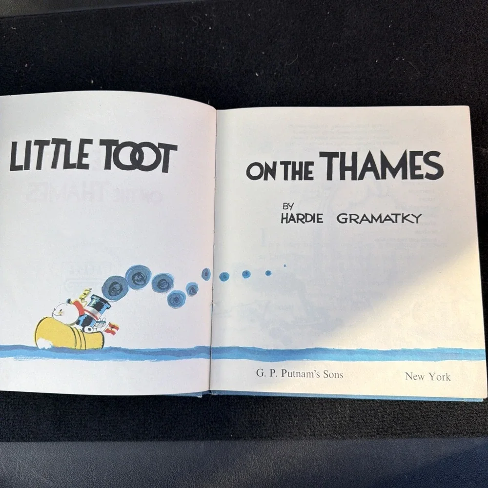 Little Toot on‎ the Thames Hardie Gramatky BCE 1964 Rare